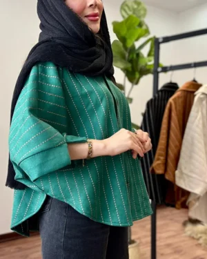 شومیز پاییزه مخمل جیر شومیز پاییزه مخمل جیر