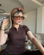 پلو شرت اولد مانی یقه شکاری