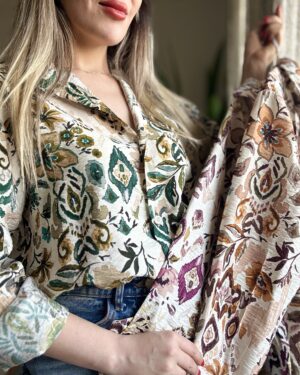 شومیز پری گلدار